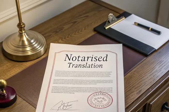 Notarised Translation